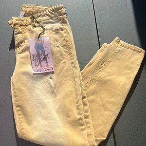 Super slim, celebrity pink jeans